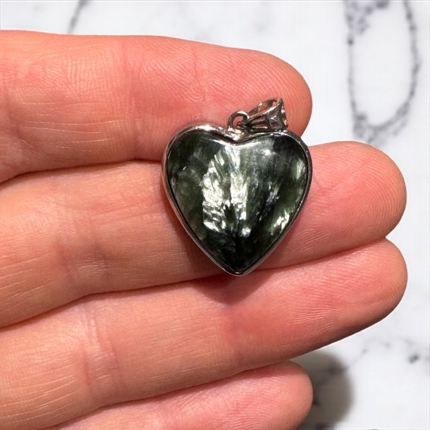 Serafinit hjerte vedhng