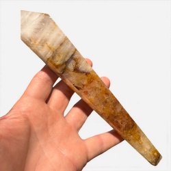 Golden healer stav med holder