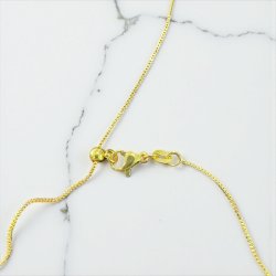 Drmmefanger halskde m. zirkonia