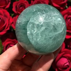 Fluorit kugle 73mm