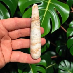 Caribisk calcit healerstav