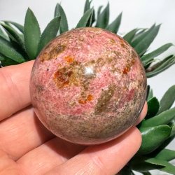 Rhodonit kugle 52mm