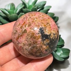 Rhodonit kugle 52mm