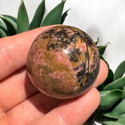 Rhodonit kugle 42mm