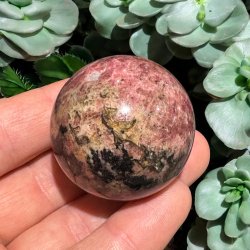 Rhodonit kugle 41mm