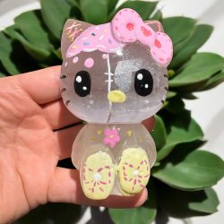 Selenit figur i labubu style