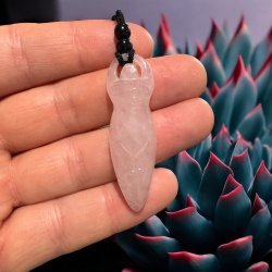 Gudinde vedhng med snor