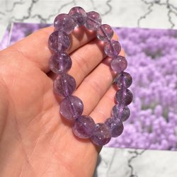 Ametyst armbnd 12mm