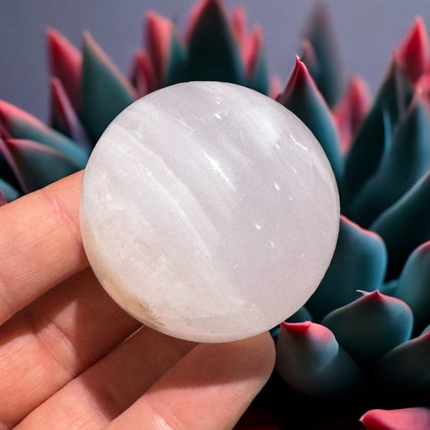 Mangano calcit kugle 50mm