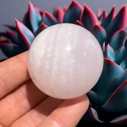 Mangano calcit kugle 48mm