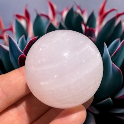 Mangano calcit kugle 49mm