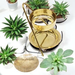 Rgelsesvarmer i messing til resin (harpiks)