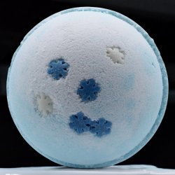 Badebombe med blbrduft