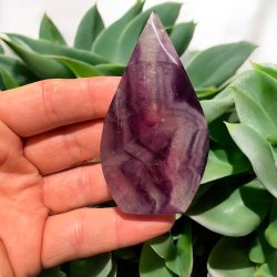 Regnbue fluorit freeform