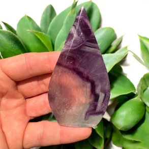 Regnbue fluorit freeform