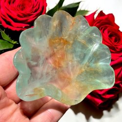 Fluorit skl m. golden healer musling