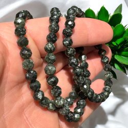 Serafinit armbnd diamant slebet 6mm