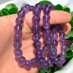 Ametyst armbnd 10mm