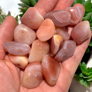 Abrikos Botswana agat lommesten