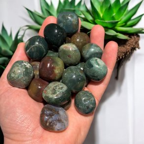 Hav jaspis lommesten