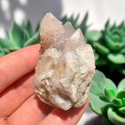 Spirit ametyst med citrin