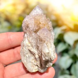 Spirit ametyst med citrin