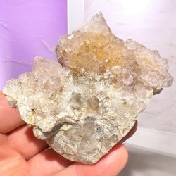 Spirit ametyst med citrin