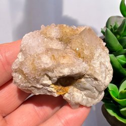 Spirit ametyst med citrin