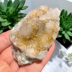 Spirit ametyst med citrin