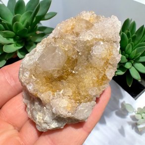 Spirit ametyst med citrin