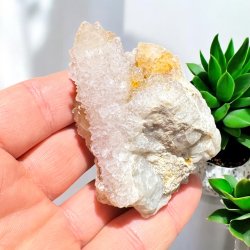 Spirit ametyst med citrin