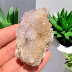 Spirit ametyst med citrin