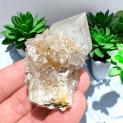 Spirit ametyst med citrin