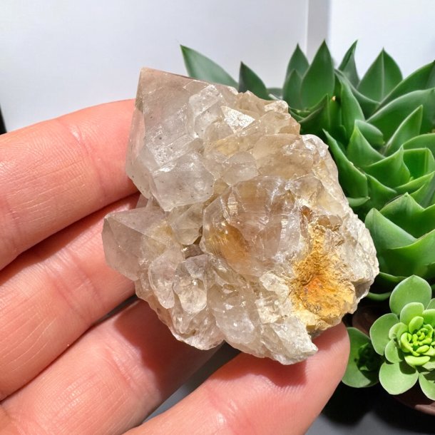 Spirit ametyst med citrin