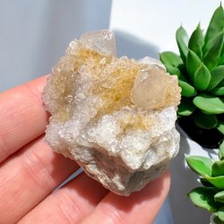 Spirit ametyst med citrin