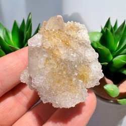 Spirit ametyst med citrin