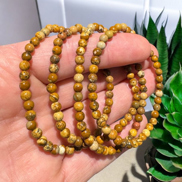 Kalahari jaspis armb�nd 4mm