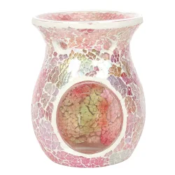 Pink iriserende cracket oliebr�nder
