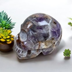 Ametyst skull
