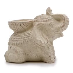 Elefant r�gelses- og lysestage