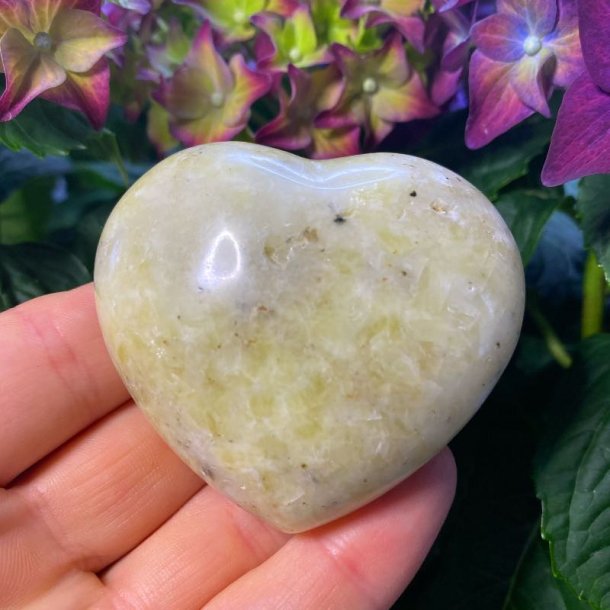 Honning calcit hjerte