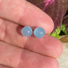 Aquamarin restikker 6mm