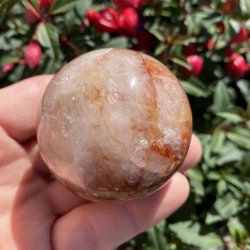 Hematoid kvarts kugle 56mm