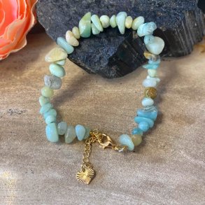 Amazonit split armbnd