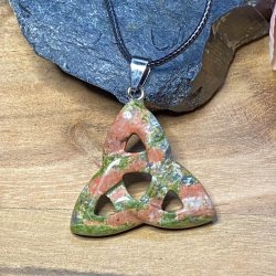 Keltisk knude vedhng unakit