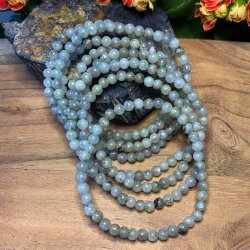 Labradorit armbnd 4mm