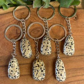 Dalmatiner jaspis ngleringe