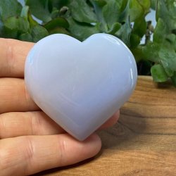 Bl� chalcedon hjerte