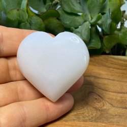Bl� chalcedon hjerte