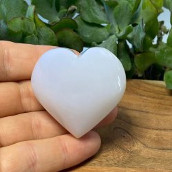 Bl� chalcedon hjerte